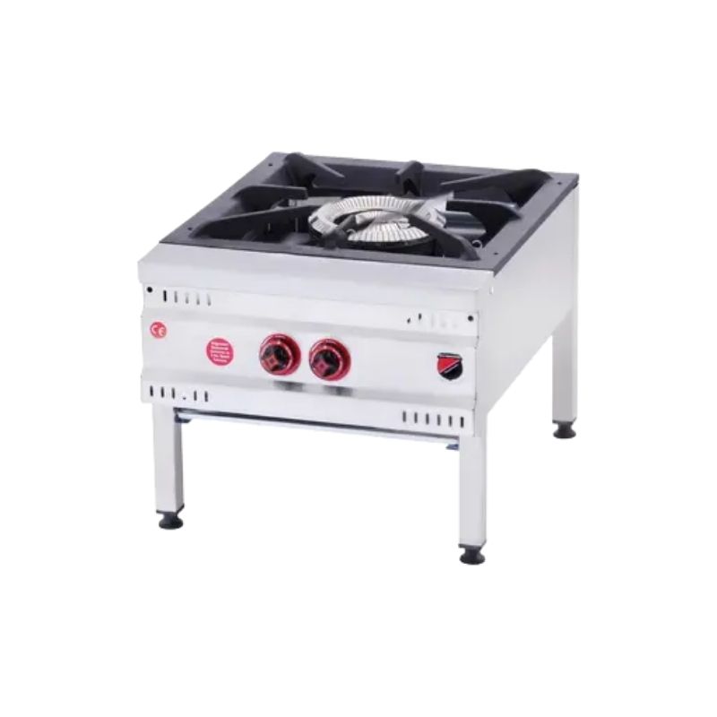 Işıkgaz Silverinox YER-02  İki Yanışlı Doğalgazlı Yer Ocağı 